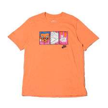 NIKE AS M NSW TEE FTWR1ILLUSTRATION ORANGE TRANCE/BLACK CT6528-871画像