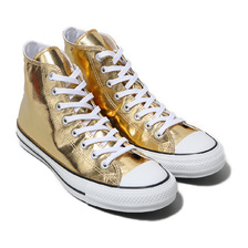 CONVERSE ALL STAR 100 SHINYMETALLIC HI GOLD 31302180画像