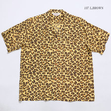 STAR OF HOLLYWOOD HIGH DENSITY RAYON S/S OPEN SHIRT "LEOPARD" SH38380画像