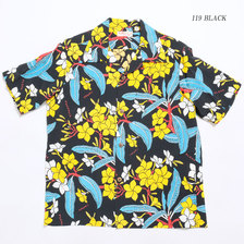 SUN SURF S/S RAYON HAWAIIAN SHIRT "SWEET PLUMERIA" SS38328画像
