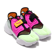 NIKE W NIKE AQUA RIFT BARELY VOLT/FIRE PINK-LASER ORANGE CW7164-700画像