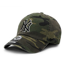 '47 Brand NEW YORK YANKEES CLEAN UP STRAPBACK CAP CAMO B-CARGW17GWS-CM画像
