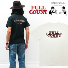 FULLCOUNT &times; GLAD HAND FCGH LOGO T SHIRT GHT_004画像