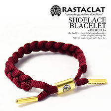 RASTACLAT SHOELACE BRACELET -MERLOT-画像