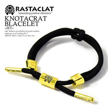 RASTACLAT KNOTACRAT BRACELET -JET-画像
