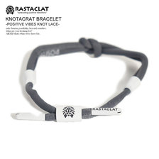 RASTACLAT KNOTACRAT BRACELET -POSITIVE VIBES KNOT LACE-画像