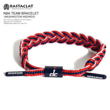 RASTACLAT NBA TEAM BRACELET -WASHINGTON WIZARDS-画像