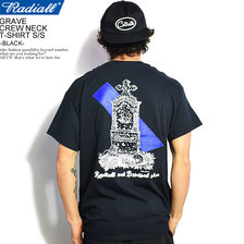 RADIALL &times; POSSESSED SHOE.CO GRAVE - C.N. T-SHIRT S/S -BLACK-画像