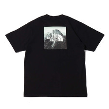 THE NORTH FACE S/S PICTURED SQUARE LOGOTEE BLACK NT32036-K画像