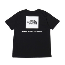 THE NORTH FACE S/S SQUARE LOGO TEE BLACK NT32038-K画像