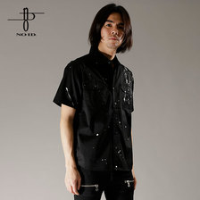 NO ID. 半袖ペイントミリタリーSH 846777-034S画像