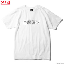OBEY BASIC TEE "CEREMONY" (WHITE)画像
