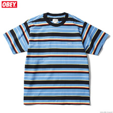 OBEY IDEALS ORGANIC DALE TEE SS (BLUE MULTI)画像