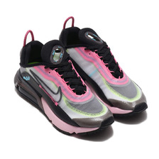 NIKE AIR MAX 2090 WHITE/BLACK-PINK FOAM -LOTUS PINK CW4286-100画像
