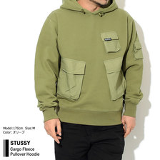 STUSSY Cargo Fleece Pullover Hoodie 218094画像