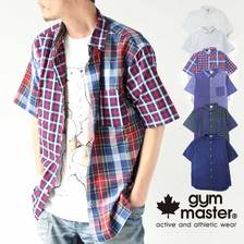 gym master 2WAY ショールカラー ショートスリーブ シャツ G499630画像