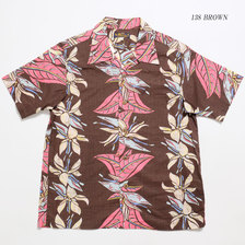 SUN SURF COTTON / LINEN SLUBYARN S/S OPEN SHIRT "BIRD OF PARDISE & PLUMERIA" SS38409画像