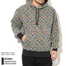 STUSSY Tapestry Fleece Pullover Hoodie 118373画像