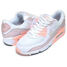 NIKE WMNS AIR MAX 90 white/platinum tint CT1030-101画像