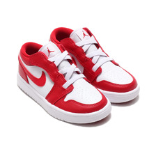 JORDAN BRAND JORDAN 1 LOW ALT (PS) GYM RED/GYM RED-WHITE BQ6066-611画像