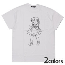 UNDERCOVER UAY9806-01 BRAINWASH GIRL TEE画像