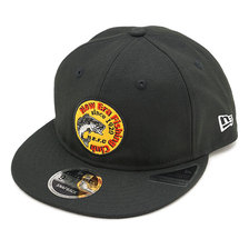 NEW ERA OUTDOOR RC 9FIFTY フラットバイザー ニューエラ フィッシング クラブ ブラック &times; スノーホワイト 12325676画像