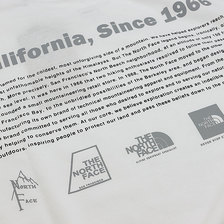 THE NORTH FACE S/S HISTRICAL LOGO TEE WHITE NT32040画像