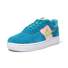 NIKE FORCE 1 LV8 3 PS ORACLE AQUA/GHOST GREEN/WASHED CORAL/WHITE CJ4114-300画像