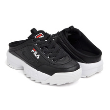 FILA DISRUPTOR II MULE BLACK / WHITE / FILA RED F0503-0014画像