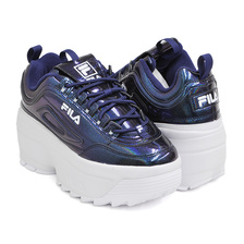 FILA DISRUPTOR II WEDGE GALACTIC GAZE PRINCE BLUE / WHITE F0528-0421画像