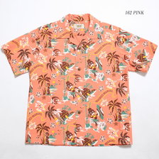 SUN SURF by MASKED MARVEL S/S COTTON SEERSUCKER OPEN SHIRT "THE FRONTIER ISLAND" SS38475画像