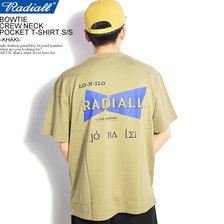 RADIALL BOWTIE - C.N.P. T-SHIRT S/S -KHAKI-画像