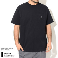 STUSSY Spade S/S Crew 1140182画像