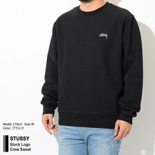 STUSSY Stock Logo Crew Sweat 118363/118416画像