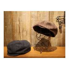 FREEWHEELERS Cillian Nep Yarn Grained Herringbone Stripe 2027002画像