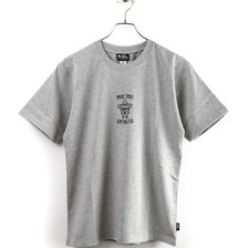gym master MAKE SMILE TEE HEATHER GREY G433602-03画像