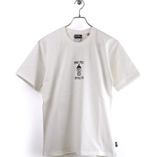 gym master MAKE SMILE TEE WHITE G433602-01画像