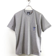 gym master レスラー刺繍P付きTEE HEATHER GREY G433606-03画像