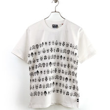 gym master 覆面レスラーTEE WHITE/BLACK G433604-01画像