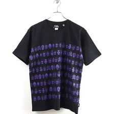 gym master 覆面レスラーTEE BLACK/PURPLE G433604-05画像
