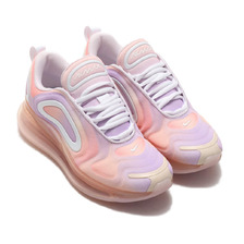 NIKE W NIKE AIR MAX 720 PRNT LIGHT VIOLET/GUAVA ICE-CRIMSON TINT CW2537-500画像