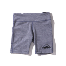 NIKE AS W NK FAST SHORT TRAIL BLACKENED BLUE/HTR/REFLECTIVE SILV CU6264-498画像