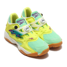 Reebok PUMP COURT HERO YELLOW/SEE FOAMGREEN/CHORK FV7901画像