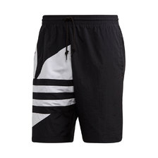 adidas BIG TREFOIL SHORTS BLACK FM9900画像