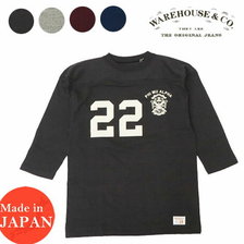 WAREHOUSE Lot 4063 7分袖フットボールT PHI MU ALPHA画像