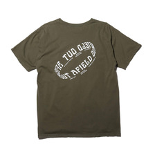 afield out OFF AXIS T-SHIRT Sage画像