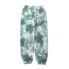 afield out TIE DYE SWEAT PANTS Green Tie Dye画像