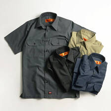 RED KAP SY60 S/S SOLID RIPSTOP SHIRT画像