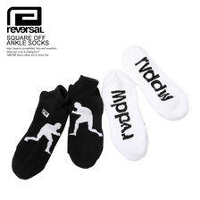 reversal SQUARE OFF ANKLE SOCKS RV20SS712画像