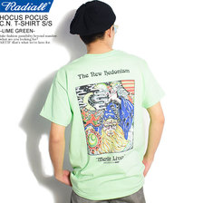 RADIALL HOCUS POCUS - C.N. T-SHIRT S/S -LIME GREEN-画像